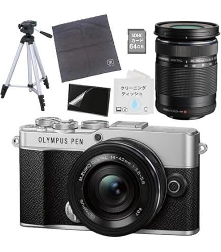 Amazon | OLYMPUS ミラーレス一眼 PEN E-P3 ボディ ホワイト E-P3 BODY